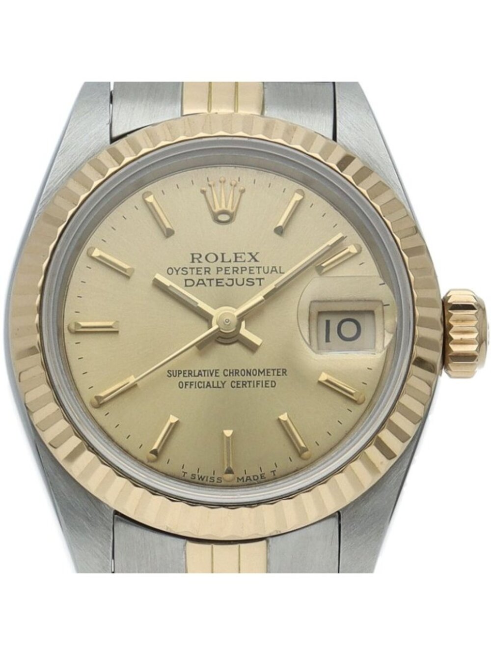 Rolex Datejust Watches 18k Yellow Gold SS Watch